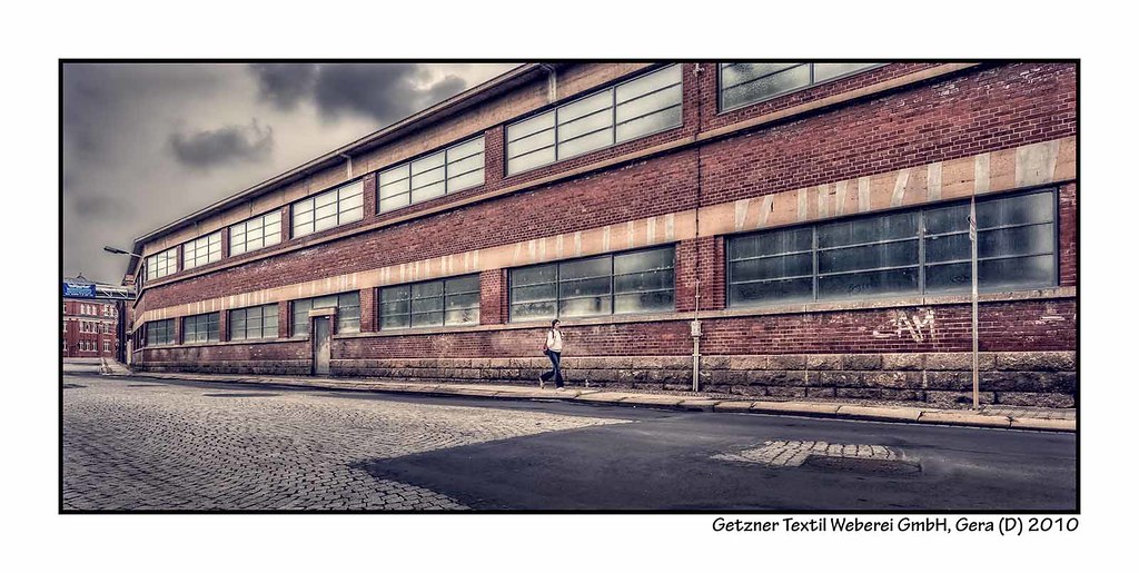 Getzner Textil Weberei GmbH, Gera (D) 2010 Built in 1925