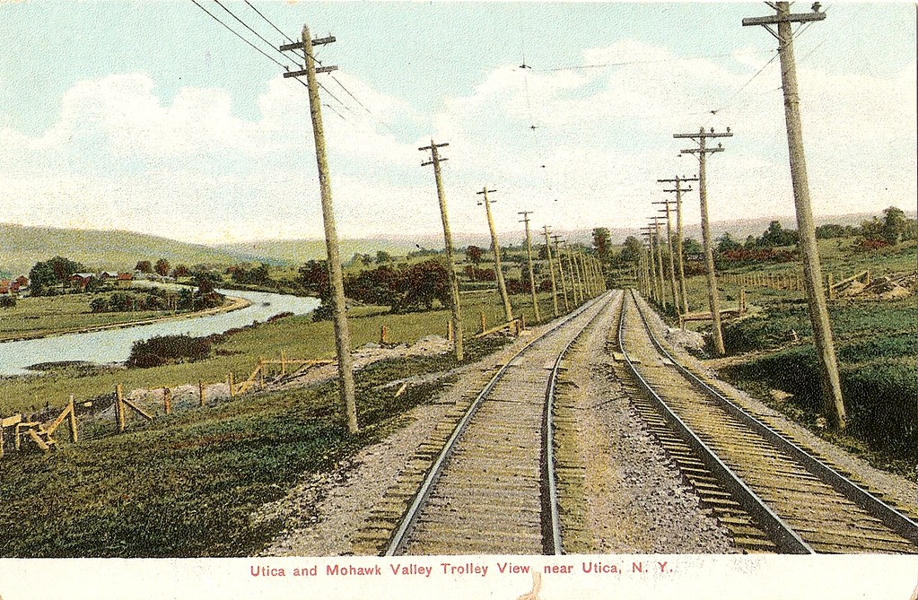 Utica & Mohawk Valley Trolley Line Unlike The Oneida Railw… Flickr