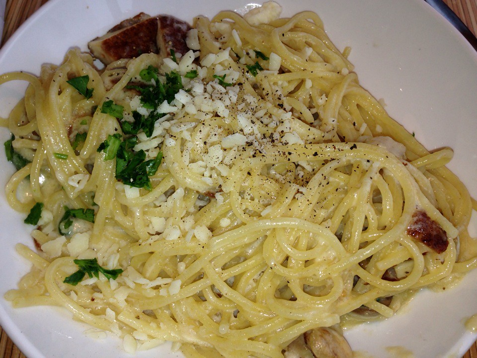 PreOpening of Noodles & Company with Alfredo MontAmore. —… Flickr