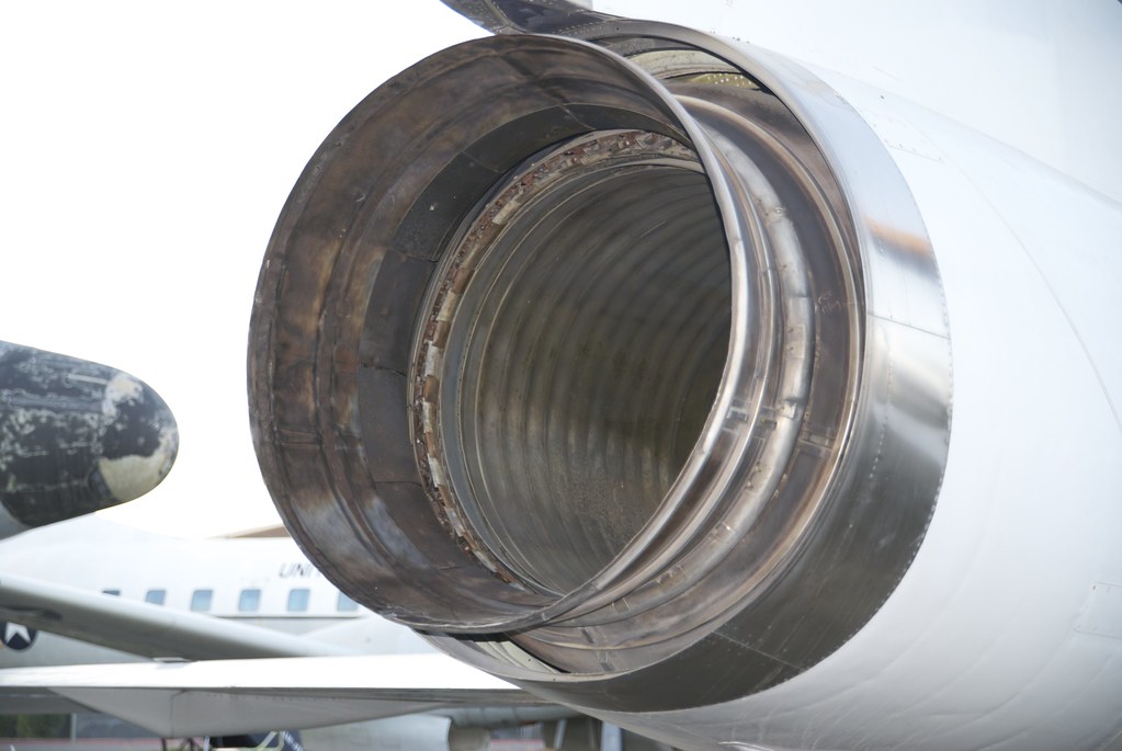 F106A engine exhaust Here's the exhaust for the J75 engi… Flickr
