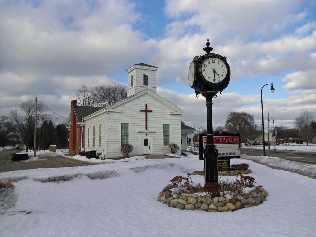 Romulus Wesleyan Church and Underground Railroad Stop Flickr