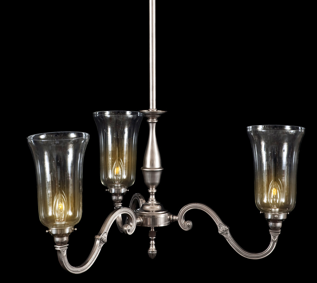 Kensington 3 branch light fitting from Memory Lane www.mem… Flickr