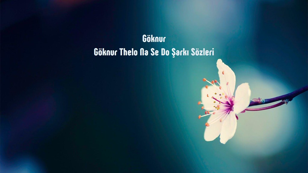 Göknur Thelo Na Se Do sözleri Göknur Thelo Na Se Do sözler… Flickr