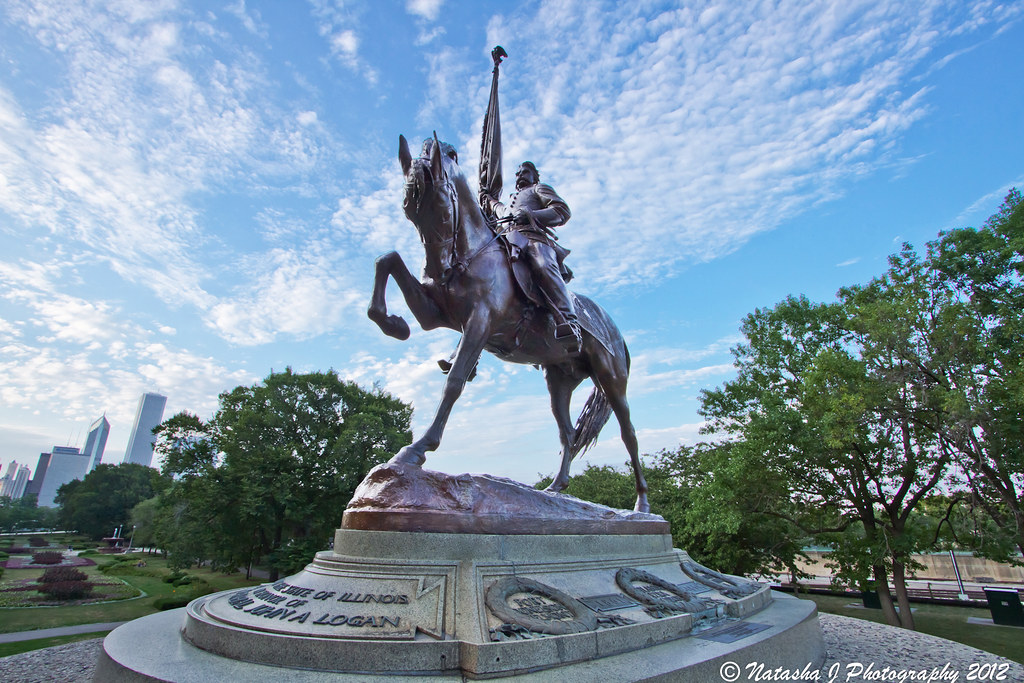 General John Logan Statue Grant Park, Chicago IMG_9282 Flickr