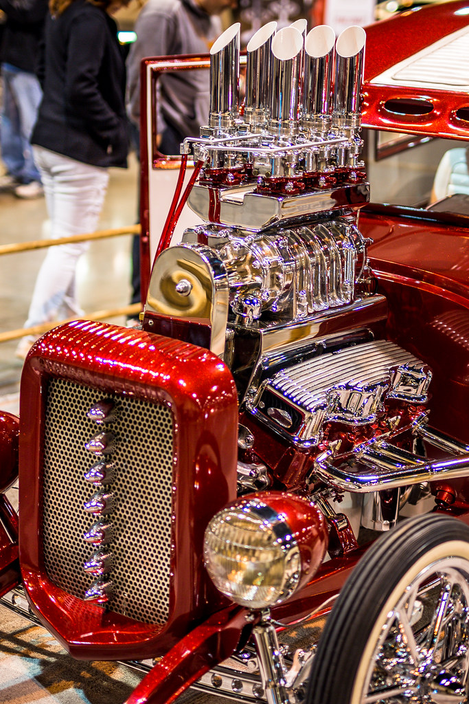 Stacked o'reilly auto show, Omaha Nebraska. Rod Golda Flickr