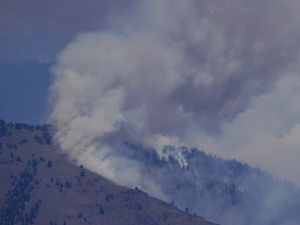 Jul13,2013f 136 Forest Fire Lightning Strike along the S… Flickr