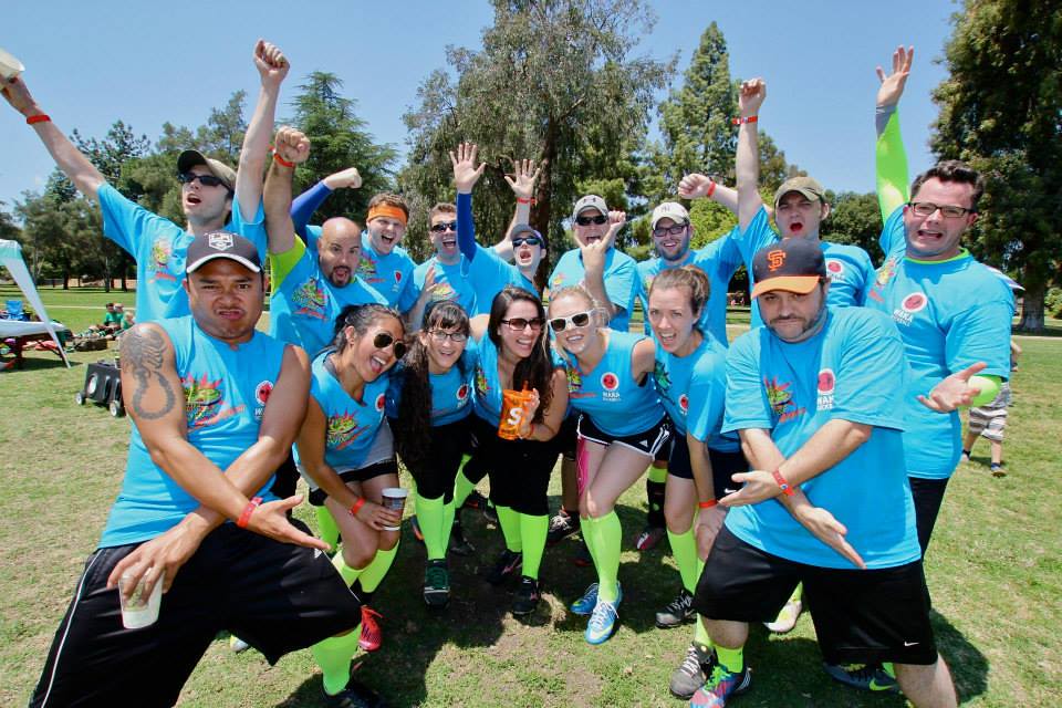 Kickball team celebrates a game! WAKA_Kickball Flickr