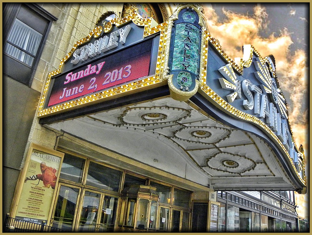 Stanley Theatre Marquee Utica, NY Atmospheric Theatre… Flickr