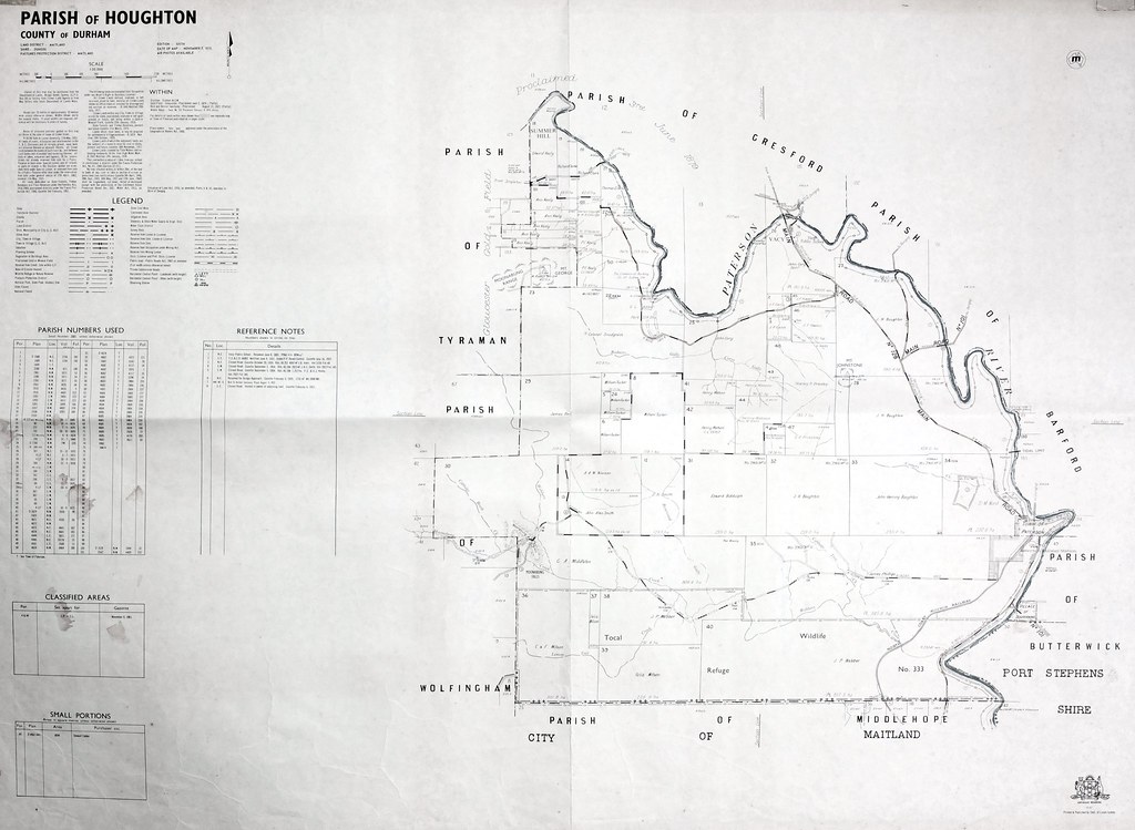 Parish of Houghton, County of Durham, N.S.W. View a larger… Flickr