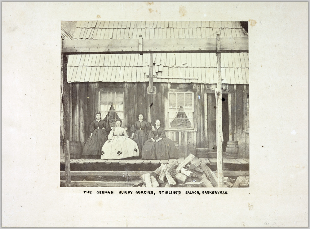 The German Hurdy Gurdies, Stirling's Saloon, Barkerville. Flickr