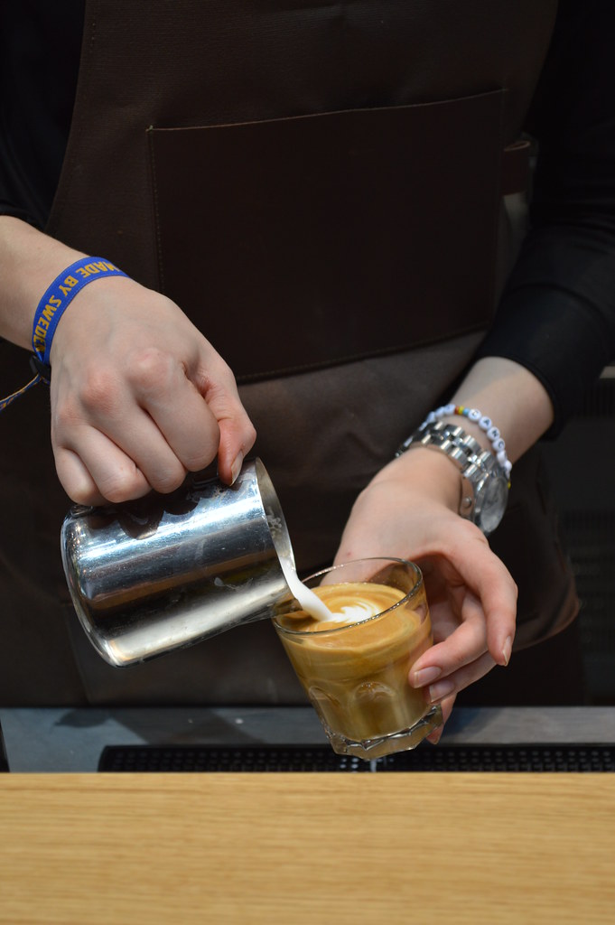 Brewing at the 84th International Motor Show in Geneva La Marzocco