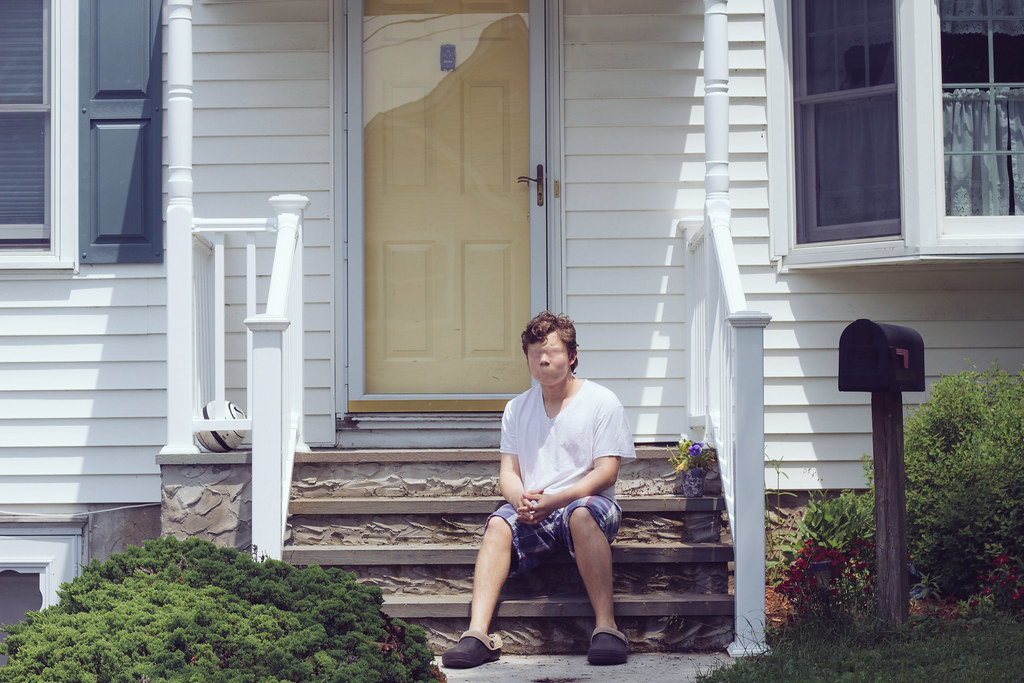 Porch Me sitting on my porch...or is it? J. M. Flickr