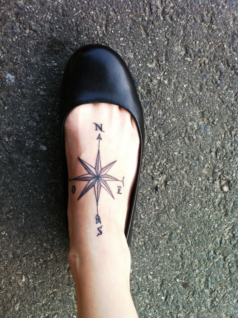 20 Entwürfe und Ideen des kleinen Kompasses Tattoos Flickr