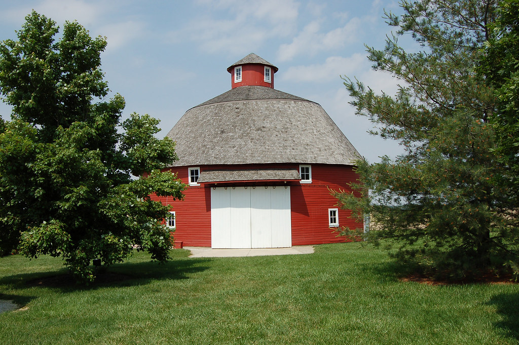 Indiana, Tipton County, Spurgeon Round Barn (Relocated) (4… Flickr