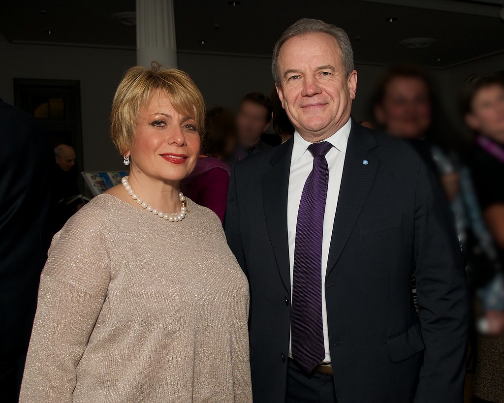 Kęstutis Trečiokas and Joanna Drake at European SME Week 2… Flickr