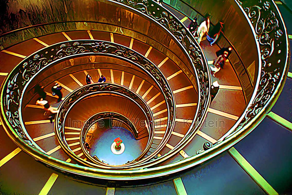 Sistine Chapel Spiral Staircase, Vatican City Designed by… Flickr