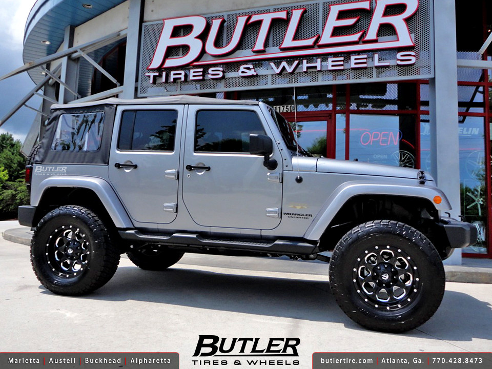 Jeep Wrangler Unlimited with 18in Fuel Boost Wheels a photo on Flickriver