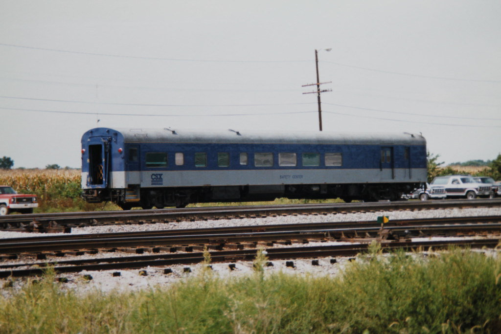 CSX Safety Car Danville, IL, Railroad rolling stock, 1987;… Flickr
