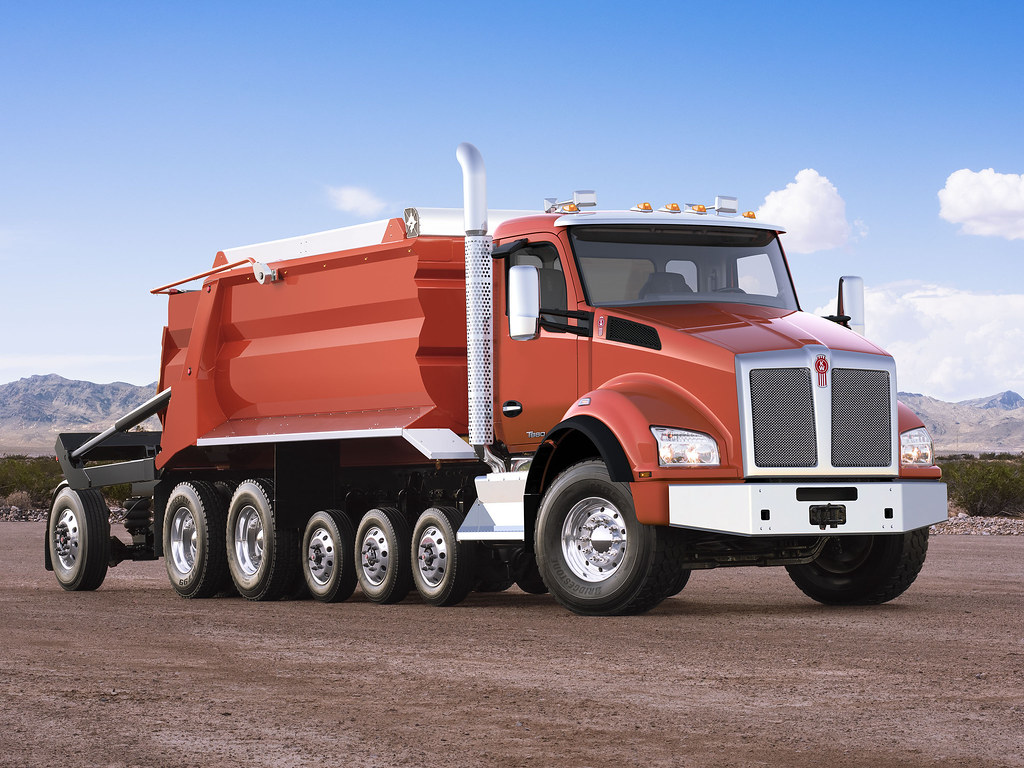 Kenworth T880 Super Dump Const Chrome Package Kenworth… Flickr