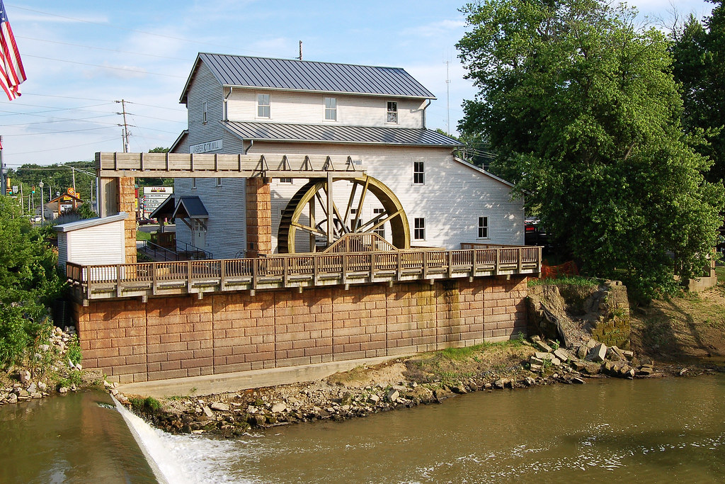 Indiana, Jasper, Jasper City Mill (Replica) (6,042b) Flickr