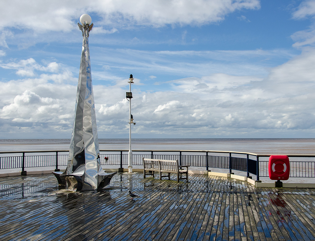 Southport Pier Sculpture davep90 Flickr