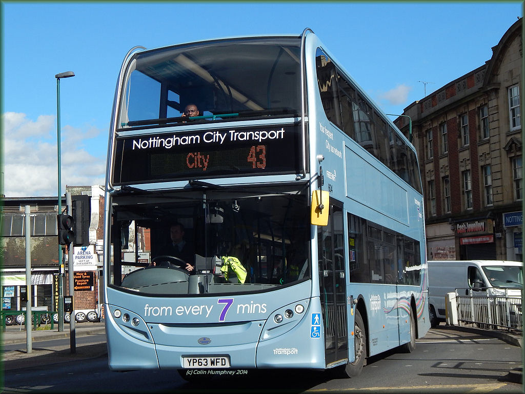Nottingham 604 (YP63 WFD) Southwell Road, (07/03/14). Flickr