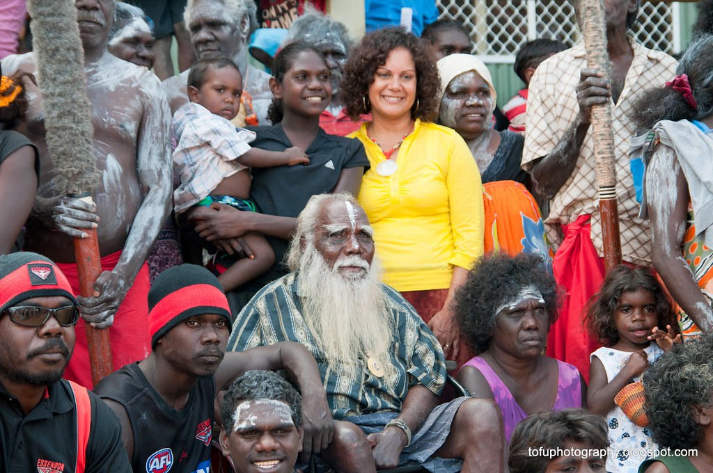 Gapuwiyak Australia Opening of the Arts Centre at Gapuwiya