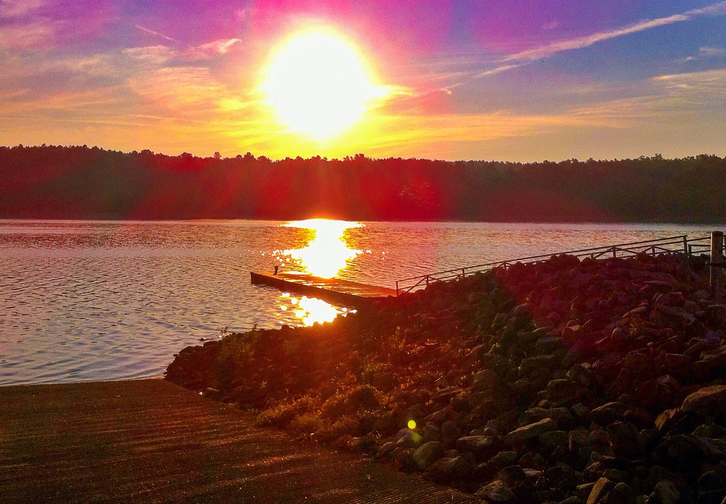 Morning at Alabama Power Boat Ramp Lewis Smith Lake Dam. Flickr