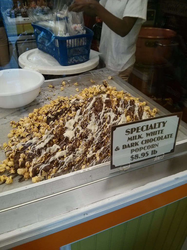 Student Weekend in Savannah Popcorn med hvid, mælke og m… Flickr