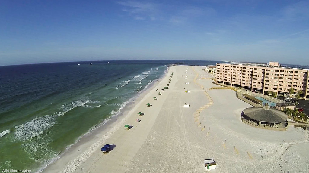 Aerial View of Destin, Florida Aerial view over the beach … Flickr