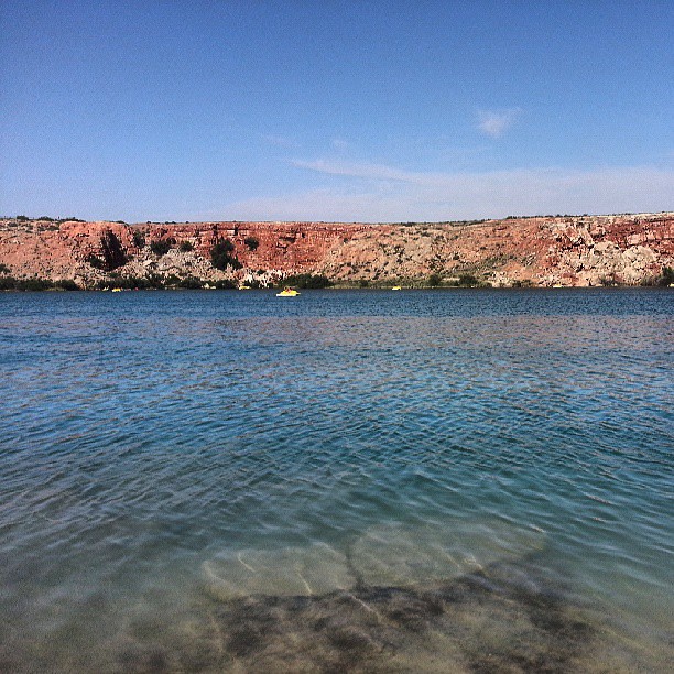 New Mexico sea... newmexico hagerman lake sea blue Flickr