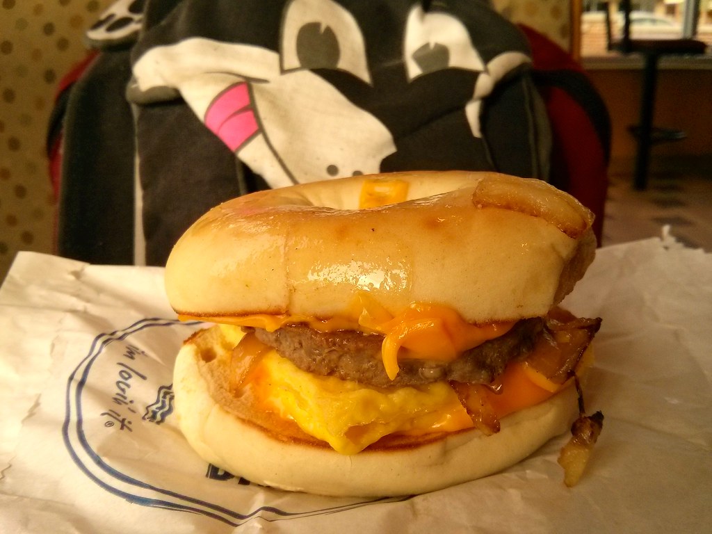 Steak, egg & cheese bagel McDonald's 2702 Philadelphia Pik… Flickr