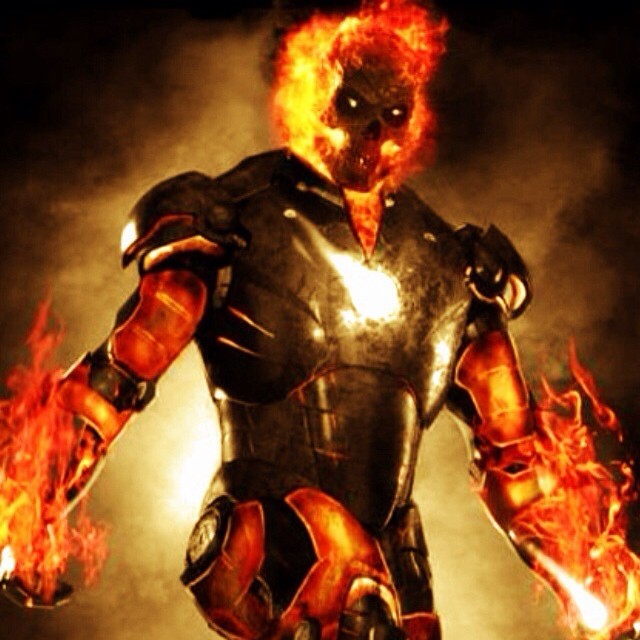 iron ghost rider via Instagram ift.tt/1cN1U9U