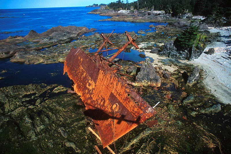in Haida Gwaii (Queen Charlotte Islands) British