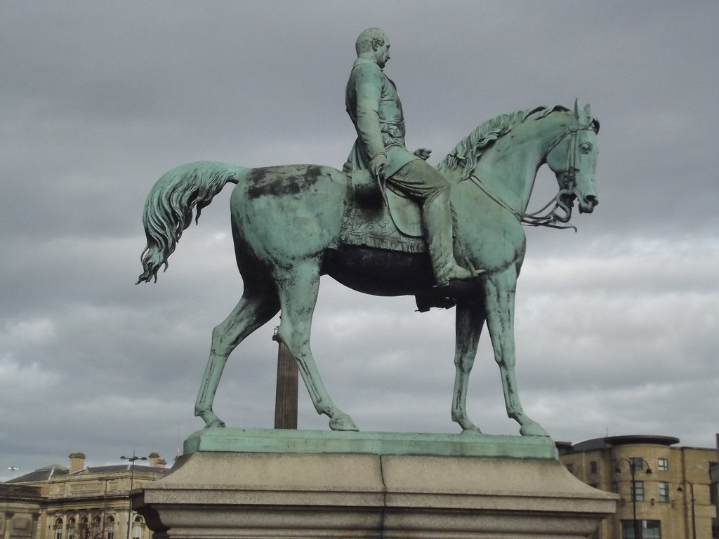 Monuments in Liverpool Equestrian statue of Prince Alber… Flickr