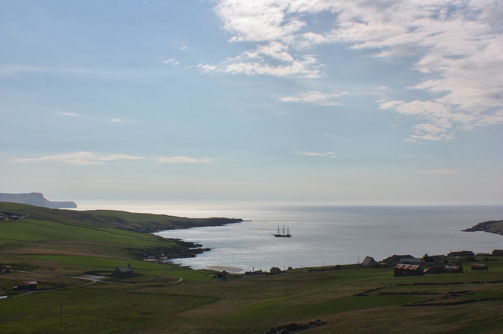 Stage IMG_1002 Anchored in Gulberwick Bay, Shetland … Ronnie