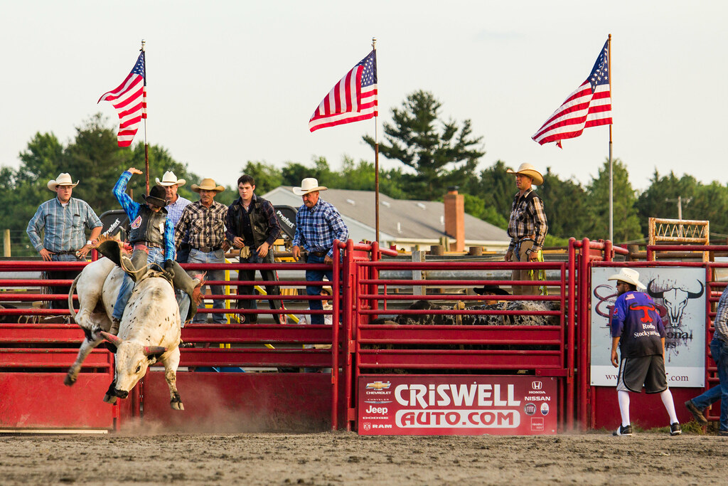 Airborne Rodeo at the J Bar W Ranch in Union Bridge, MD. The Q