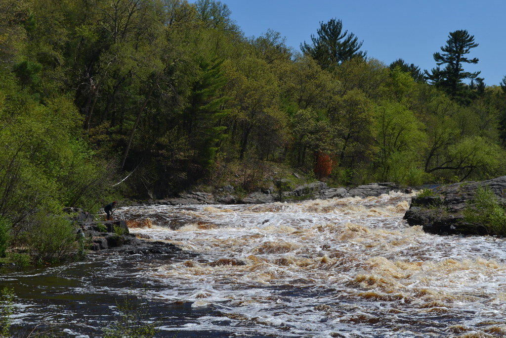 Big Falls Eau Claire County Park, WI turn off your computer and go