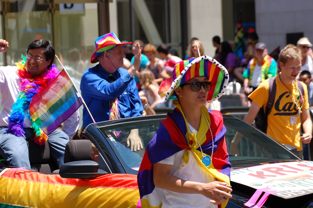 Berkeley at the Gay Pride Parade Kriss Worthington William Newton