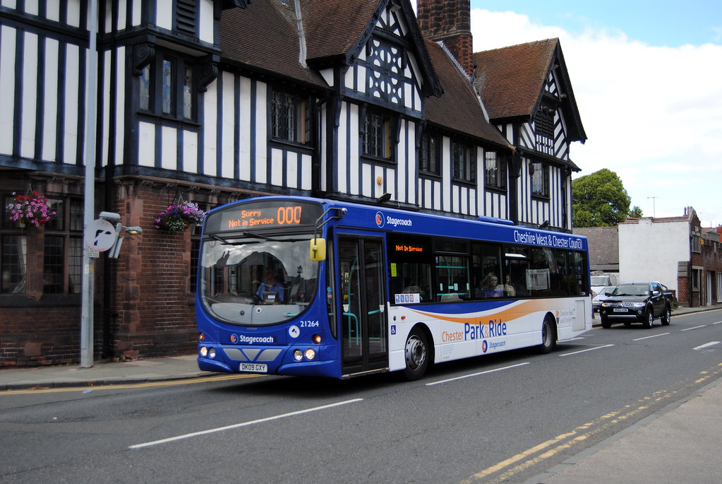 Chester park & ride DK09GXY Volvo B7RLE / Wright Eclipse U… Flickr