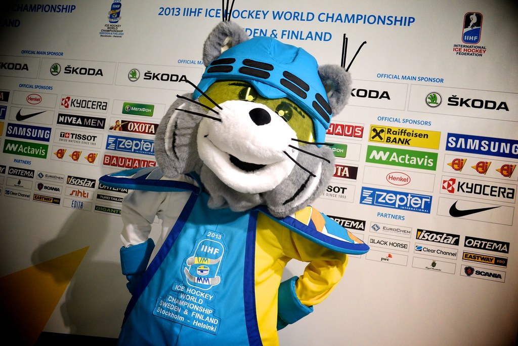 Official Mascot Icy Men’s Ice Hockey World Championship 20… Flickr