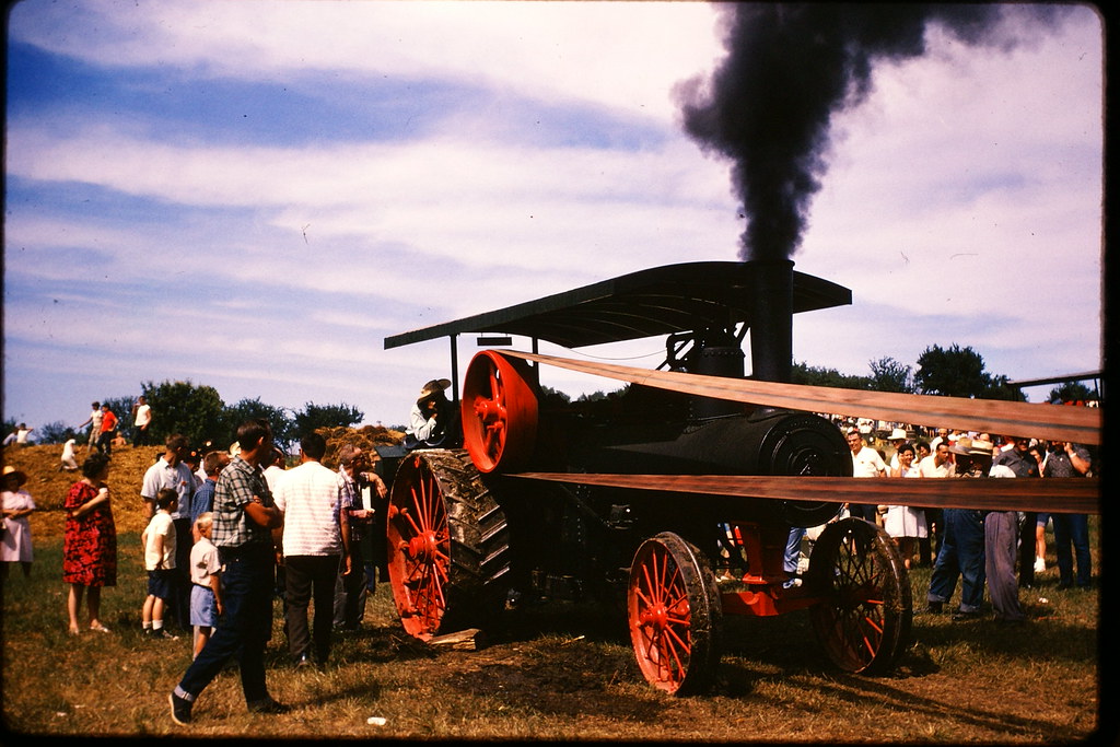 McLouth Threshing Bee 1964, 1965 Vintage Color Slides Flickr