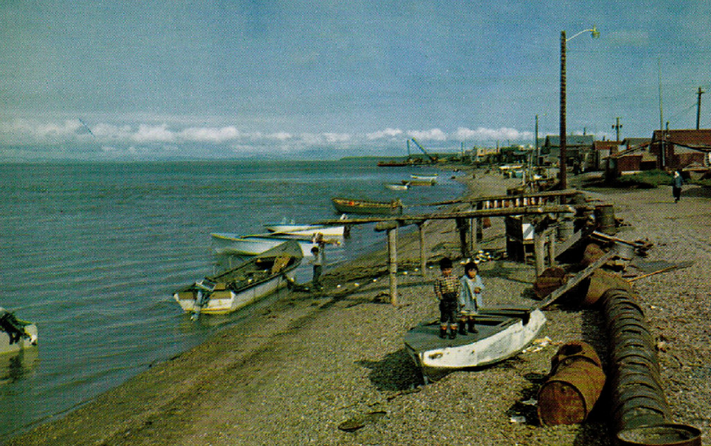 Kotzebue, Alaska Postcard "Kotzebue, Alaska" Circa 1960's