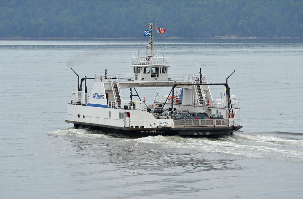 BC Ferries Kuper en route to Penelakut Island. Scott Flickr