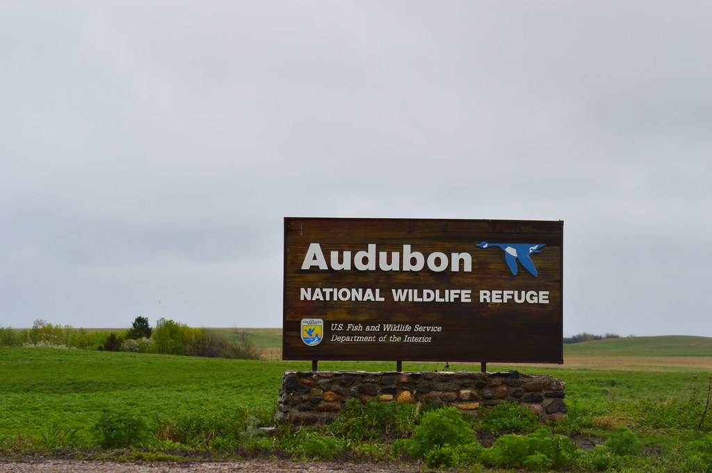 Audubon NWR sign Scenery and wildlife and Audubon National… Flickr