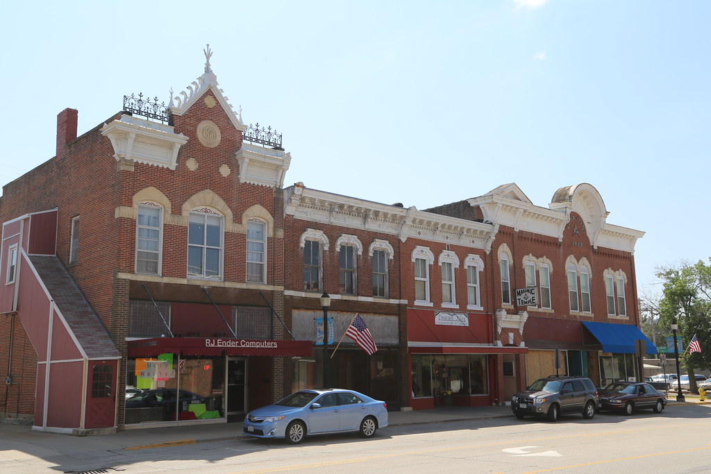 Manchester Iowa, Delaware County IA Google Map Official We… Flickr