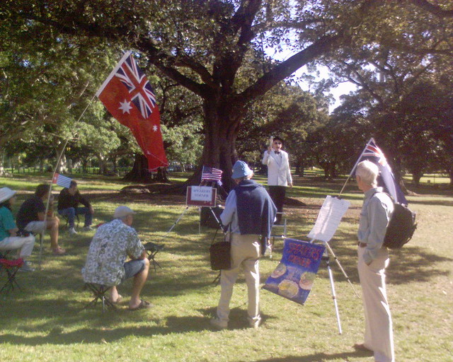 Speaker's Corner The Speaker's Corner at the Domain, Sydne… Flickr