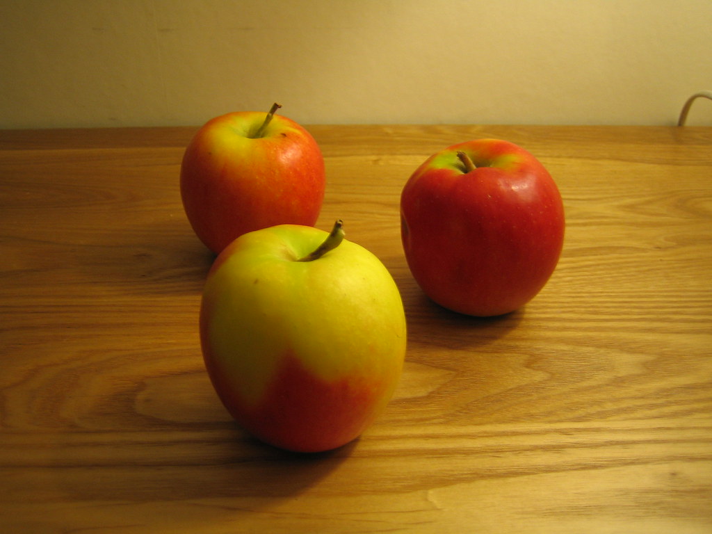 "Jazz" apples Jazz are a cross between Braeburn and Gala Gordon