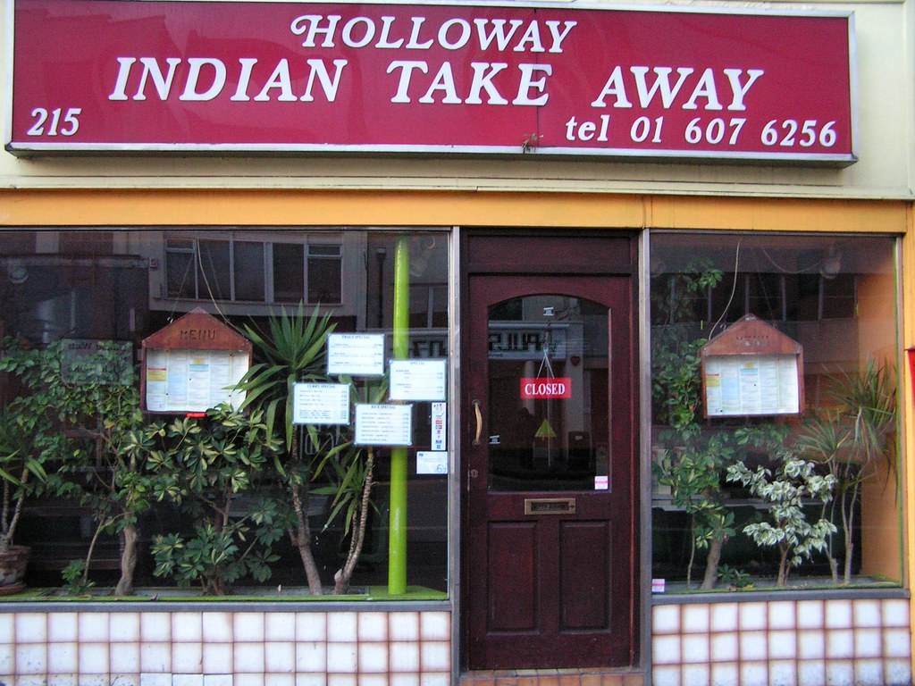 Holloway Indian Take Away Generic Indian takeaway on the H… Flickr