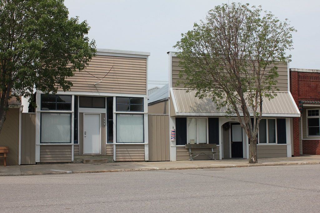 Downtown Buildings Paullina, IA Tom McLaughlin Flickr